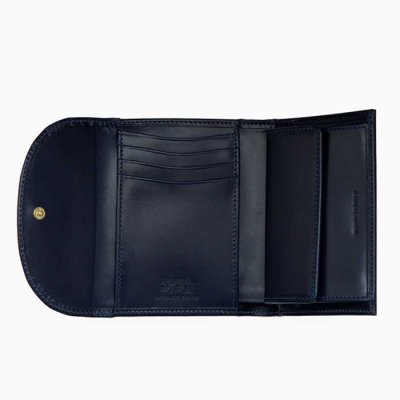 画像2: BEORMA（ベオーマ）3 FOLD WALLET（3つ折りウォレット）/Navy（ネイビー）