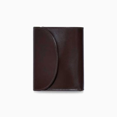 画像1: BEORMA（ベオーマ）3 FOLD WALLET（3つ折りウォレット）/Dark Brown（ダークブラウン）