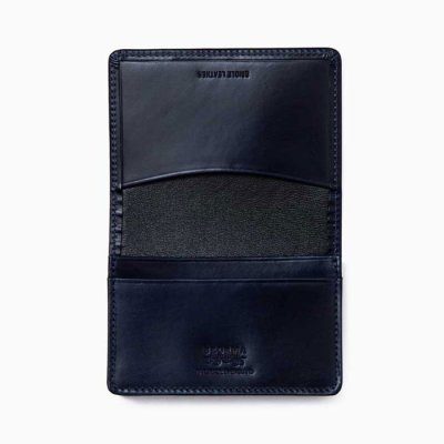 画像2: BEORMA（ベオーマ）GUSSETED CARD CASE（ガセットカードケース）/Navy（ネイビー）