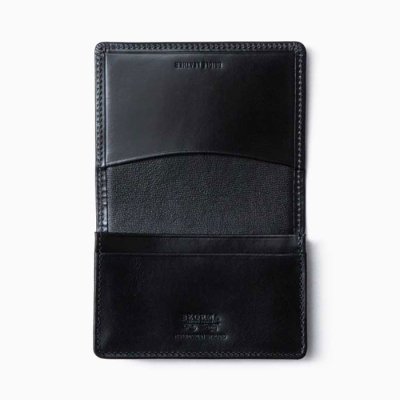 画像2: BEORMA（ベオーマ）GUSSETED CARD CASE（ガセットカードケース）/Black（ブラック）