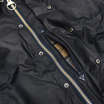 画像10: Barbour(バブァー)BEAUFORT JACKET(ビューフォートジャケット)"Wax Cotton" / Navy(ネイビー)