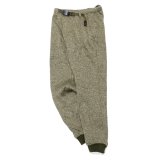 GRAMICCI（グラミチ）BONDING KNIT FLEECE NARROW RIB PANT（ボンディングニットフリースナローリブパンツ）/Heather Olive（ヘザーオリーブ）