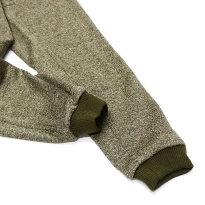 画像7: Gramicci（グラミチ）BONDING KNIT FLEECE NARROW RIB PANT（ボンディングニットフリースナローリブパンツ）/ Heather Olive（ヘザーオリーブ）