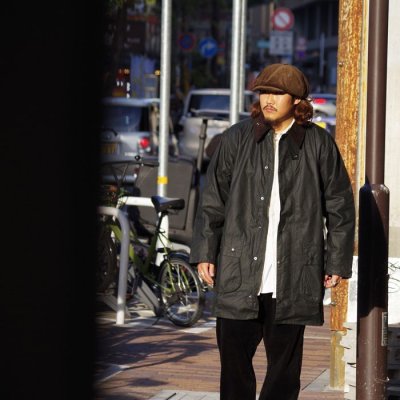 画像16: Barbour(バブァー)BORDER JACKET(ボーダージャケット)"Wax Cotton" / Sage(セージ)