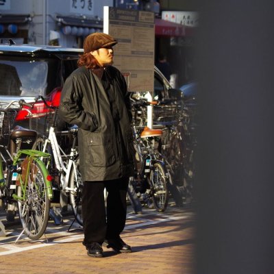 画像13: Barbour(バブァー)BORDER JACKET(ボーダージャケット)"Wax Cotton" / Sage(セージ)