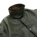 画像4: Barbour（バブァー）BORDER JACKET（ボーダージャケット）"Wax Cotton" / Sage（セージ）