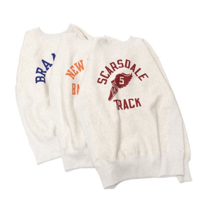 画像8: Champion（チャンピオン）REVERSE WEAVE 2ND PATENT CREW NECK SWEATSHIRT（リバースウィーブ2NDパテントクルーネックスウェットシャツ）"TRUE TO ARCHIVES" / Silver Gray×Navy（シルバーグレー×ネイビー）