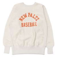 Champion（チャンピオン）REVERSE WEAVE 2ND PATENT CREW NECK SWEATSHIRT（リバースウィーブ2NDパテントクルーネックスウェットシャツ）/Silver Gray×Orange（シルバーグレー×オレンジ）TRUE TO ARCHIVES
