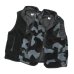 画像1: blurhms ROOTSTOCK（ブラームスルーツストック）Recycle Boa Vest（リサイクルボアベスト）/Pattern（パターン）・Black（ブラック） (1)