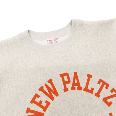 画像3: Champion（チャンピオン）REVERSE WEAVE 2ND PATENT CREW NECK SWEATSHIRT（リバースウィーブ2NDパテントクルーネックスウェットシャツ）”TRUE TO ARCHIVES" / Silver Gray×Orange（シルバーグレー×オレンジ）