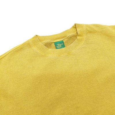 画像3: Good On（グッドオン）Rough Crew Sweat（ラフクルースウェット）"Pigment Dye" / Banana（バナナ）