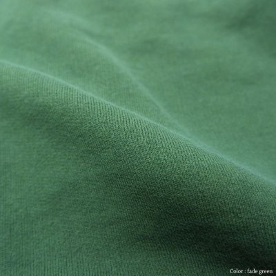 画像12: FilMelange（フィルメランジェ）VANCE（ヴァンス）"ヴィンテージムラ染め裏毛" / Fade White（フェードホワイト）・Fade Green（フェードグリーン）