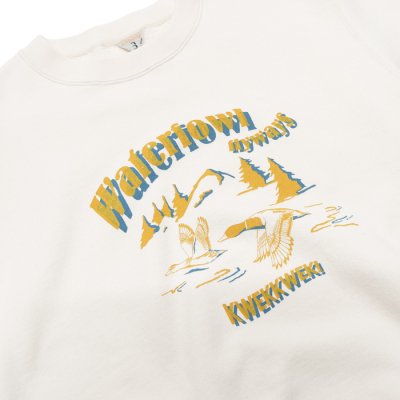 画像11: FilMelange（フィルメランジェ）VANCE（ヴァンス）"ヴィンテージムラ染め裏毛" / Fade White（フェードホワイト）・Fade Green（フェードグリーン）