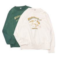FilMelange（フィルメランジェ）VANCE（ヴァンス）"ヴィンテージムラ染め裏毛"/Fade White（フェードホワイト）・Fade Green（フェードグリーン）