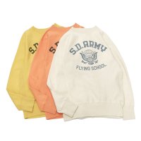 STUDIO D'ARTISAN（ステュディオ・ダ・ルチザン）リバーススウェット/Ivory（アイボリー）・Yellow（イエロー）・Orange（オレンジ）