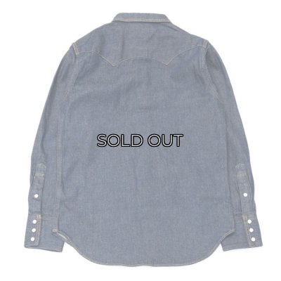 画像2: STUDIO D'ARTISAN（ステュディオ・ダ・ルチザン）"本藍デニムウエスタンシャツ" / Indigo（インディゴ）ワンウォッシュ