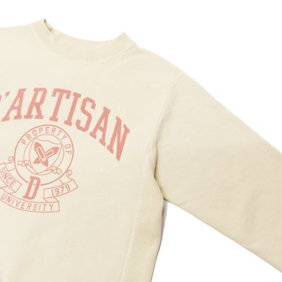 画像10: STUDIO D'ARTISAN(ステュディオ・ダ・ルチザン)リバーススウェット/Ivory(アイボリー)・Yellow(イエロー)・Orange(オレンジ)