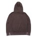 画像2: Mixta（ミクスタ）Print Hoodie Sweat（プリント付きフーディスウェット）"URSUS ARCTOS"/Dark Choco（ダークチョコ）※XLサイズのみ (2)