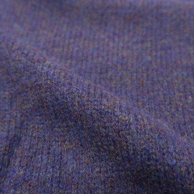 画像7: ★ポイント１０％（12/8迄）INVERALLAN（インバーアラン）Crew Neck Saddle Shoulder Sweater（クルーネックサドルショルダーセーター）”Supersoft Shetland" / Royal Violet（ロイヤルバイオレット）