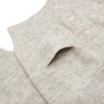 画像9: J.PRESS（J.プレス）SADDLE CARDIGAN（サドルカーディガン）”SHETLAND WOOL SHAGGY DOG" / Gray（グレー）・Navy（ネイビー）