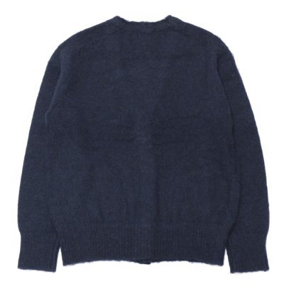 画像5: J.PRESS（J.プレス）SADDLE CARDIGAN（サドルカーディガン）”SHETLAND WOOL SHAGGY DOG" / Gray（グレー）・Navy（ネイビー）