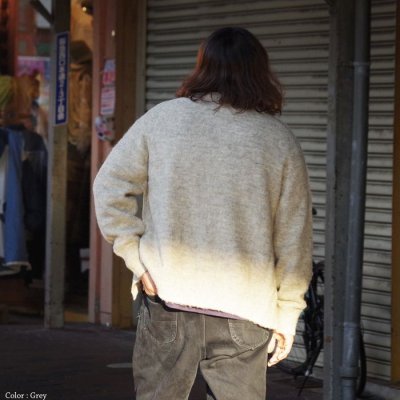 画像14: J.PRESS（J.プレス）SADDLE CARDIGAN（サドルカーディガン）”SHETLAND WOOL SHAGGY DOG" / Gray（グレー）・Navy（ネイビー）