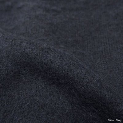 画像12: J.PRESS（J.プレス）SADDLE CARDIGAN（サドルカーディガン）”SHETLAND WOOL SHAGGY DOG" / Gray（グレー）・Navy（ネイビー）