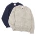 画像1: J.PRESS（J.プレス）SADDLE CARDIGAN（サドルカーディガン）SHETLAND WOOL SHAGGY DOG/Gray（グレー）・Navy（ネイビー） (1)