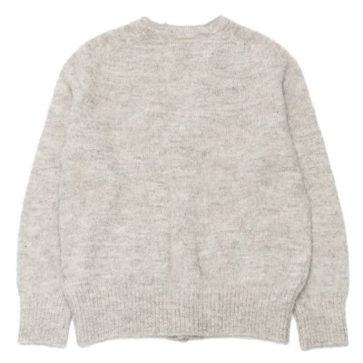 画像3: J.PRESS（J.プレス）SADDLE CARDIGAN（サドルカーディガン）”SHETLAND WOOL SHAGGY DOG" / Gray（グレー）・Navy（ネイビー）