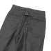 画像6: J.PRESS（J.プレス）PIPED STEM TROUSERS（パイプドステムトラウザー）PEPPIN MERINO SAXONY/Charcoal（チャコールグレー）