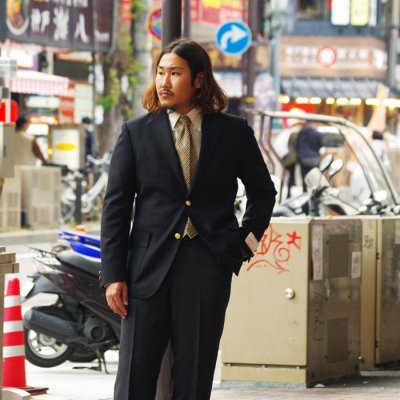 画像13: J.PRESS（J.プレス）3B BLAZER（3Bブレザー）"PEPPIN MERINO SAXONY" / Navy（ネイビー）