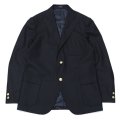 J.PRESS（J.プレス）3B BLAZER（3Bブレザー）"PEPPIN MERINO SAXONY" / Navy（ネイビー）