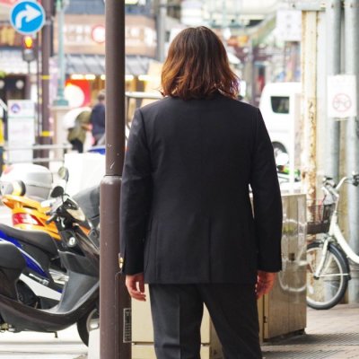 画像14: J.PRESS（J.プレス）3B BLAZER（3Bブレザー）"PEPPIN MERINO SAXONY" / Navy（ネイビー）