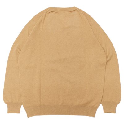 画像2: John Laing（ジョンレイン）CASHMERE KNIT WEAR CREW NECK（カシミヤニットウェアクルーネック）21G 1PLY/Brown Sugar（ブラウンシュガー）