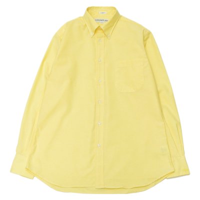 画像1: ※50th Exclusive※INDIVIDUALIZED SHIRTS（インディビジュアライズドシャツ）Classic Fit MBDM BD Shirt（クラシックフィットボタンダウンシャツ）"DAN RIVER Oxford"/Yellow（イエロー）