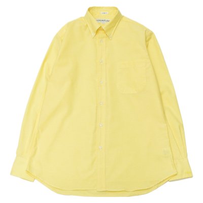 画像2: ※ Exclusive※ INDIVIDUALIZED SHIRTS（インディビジュアライズドシャツ）Classic Fit MBDM BD Shirt（クラシックフィットボタンダウンシャツ）"DAN RIVER Oxford" / Yellow（イエロー）