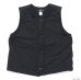 画像4: Post O'Alls（ポストオーバーオールズ）1 Pocket Vest（1ポケットベスト）"Cotton Typewriter Cloth×Polar Tech Sherpa" / Navy（ネイビー）・Black（ブラック）