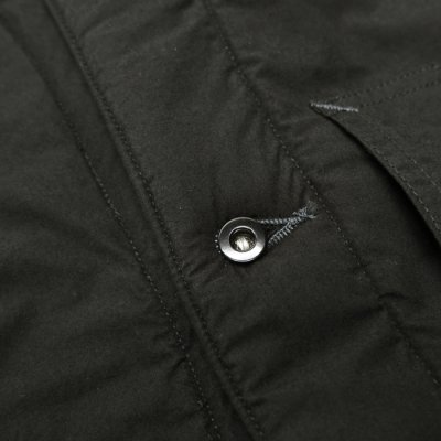 画像11: ＜30%OFF＞Post O'Alls（ポストオーバーオールズ）1 Pocket Vest（1ポケットベスト）"Cotton Typewriter Cloth×Polar Tech Sherpa" / Navy（ネイビー）・Black（ブラック）