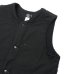 画像7: Post O'Alls（ポストオーバーオールズ）1 Pocket Vest（1ポケットベスト）"Cotton Typewriter Cloth×Polar Tech Sherpa" / Navy（ネイビー）・Black（ブラック）