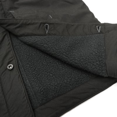 画像10: ＜30%OFF＞Post O'Alls（ポストオーバーオールズ）1 Pocket Vest（1ポケットベスト）"Cotton Typewriter Cloth×Polar Tech Sherpa" / Navy（ネイビー）・Black（ブラック）