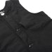 画像8: Post O'Alls（ポストオーバーオールズ）1 Pocket Vest（1ポケットベスト）"Cotton Typewriter Cloth×Polar Tech Sherpa" / Navy（ネイビー）・Black（ブラック）