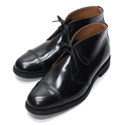 画像2: SANDERS（サンダース）Military 2Tie Chukka Boot（ミリタリー2タイチャッカブーツ）/Black（ブラック）