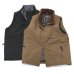 画像1:  WILD THINGS（ワイルドシングス）MARSHMALLOW VEST（マシュマロベスト）/Khaki（カーキ）・Black（ブラック） (1)