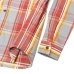 画像6: FIVE BROTHER（ファイブブラザー）HEAVY FLANNEL WORK SHIRTS（ヘビーフランネルワークシャツ）/Red（レッド）※Sサイズのみ