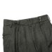 画像4: giabsarchivio（ジャブスアルキヴィオ）VIRGILIO（ヴィルジリオ）WASHABLE WOOL HERRINGBONE/Charcoal（チャコールグレー）※サイズ44のみ