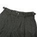 画像3: giabsarchivio（ジャブスアルキヴィオ）VIRGILIO（ヴィルジリオ）WASHABLE WOOL HERRINGBONE/Charcoal（チャコールグレー）※サイズ44のみ