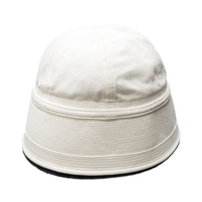 画像1: Nigel Cabourn（ナイジェル・ケーボン）SAILOR HAT（セーラーハット）COTTON DRILL/White（ホワイト）