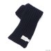 画像2: INVERALLAN（インバーアラン）Rib Knit Scarf（リブ編みマフラー）Lambswool/Navy（ネイビー）・Grey Mix（グレーミックス） (2)