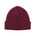 画像5: INVERALLAN（インバーアラン）Rib Knit Cap（リブ編みニットキャップ）Lambswool/Tobacco（タバコ）・Bordeaux（ボルドー）