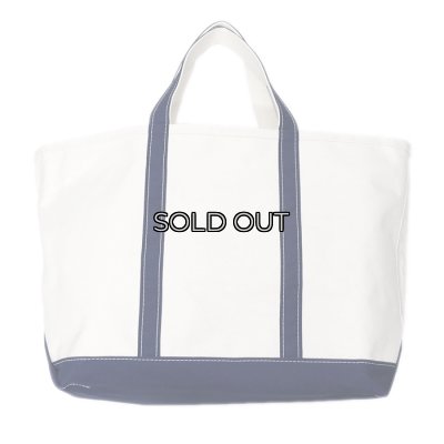 画像1: L.L.Bean（エルエルビーン）Boat&Tote Bag Open Top"L"（ボートアンドトートバッグ オープントップL）/ Blue（ブルー）